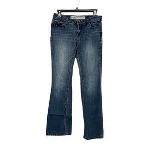 Charlotte Russe Medium Wash Boot Flare Jeans